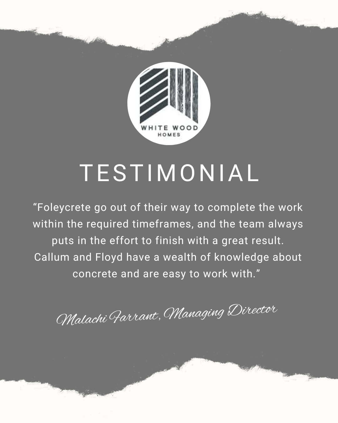 whitewood homes test.